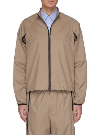 Main View - Click To Enlarge - 3.1 PHILLIP LIM - Convertible sleeve windbreaker jacket