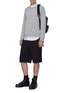 Figure View - Click To Enlarge - 3.1 PHILLIP LIM - Elastic waistband virgin wool shorts