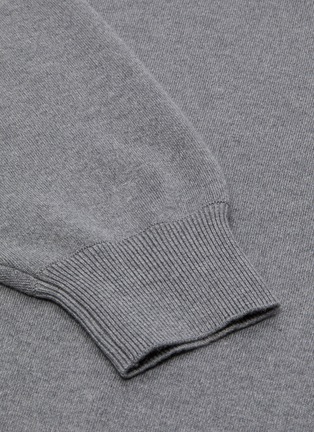  - CABAN - Cotton-cashmere knit raglan sweatshirt