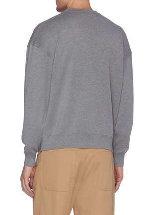 Back View - Click To Enlarge - CABAN - Cotton-cashmere knit raglan sweatshirt
