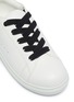 Detail View - Click To Enlarge - WINK - 'Popcorn' contrast patent counter kids sneakers
