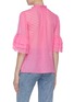 Back View - Click To Enlarge - ALICE & OLIVIA - 'Julius' tiered cuff geometric fil coupé tunic top