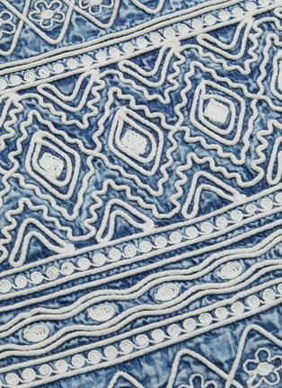 Detail View - Click To Enlarge - ALICE & OLIVIA - 'Riley' tribal embroidered skirt