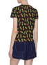 Back View - Click To Enlarge - ALICE & OLIVIA - 'Rylyn' bead pineapple print T-shirt