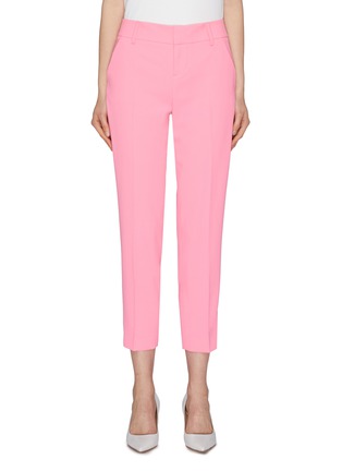 Main View - Click To Enlarge - ALICE & OLIVIA - 'Stacey' slim fit cropped pants