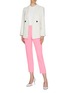 Figure View - Click To Enlarge - ALICE & OLIVIA - 'Stacey' slim fit cropped pants