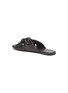  - ALUMNAE - Windsor knot leather slide sandals