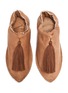 Figure View - Click To Enlarge - VALÉRIE BARKOWSKI - Tassel leather babouche slip-ons