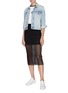 Figure View - Click To Enlarge - ALICE & OLIVIA - 'Rylyn' Stacey patched T-shirt