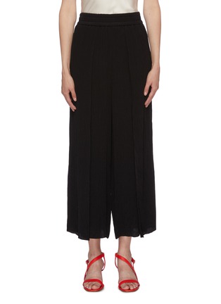 Main View - Click To Enlarge - ALICE & OLIVIA - 'Elba' cupro wide leg pants