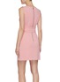 Back View - Click To Enlarge - ALICE & OLIVIA - 'Virgil' belted sleeveless dress