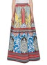 Main View - Click To Enlarge - ALICE & OLIVIA - 'Tina' colourblock floral graphic print ball gown skirt