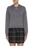 Main View - Click To Enlarge - ALICE & OLIVIA - 'Kylie' Stacey knit hoodie