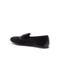  - SALVATORE FERRAGAMO - 'Trifoglio' embellished Gancini velvet loafers