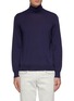 Main View - Click To Enlarge - BRUNELLO CUCINELLI - Virgin wool-cashmere turtleneck sweater