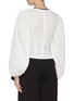 Back View - Click To Enlarge - C/MEO COLLECTIVE - 'Keeping Time' balloon sleeve ruched top
