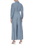 Back View - Click To Enlarge - C/MEO COLLECTIVE - 'No Lies' belted button front wide leg jumpsuit