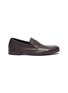 Main View - Click To Enlarge - JOHN LOBB - 'Thorn' grainy leather penny loafers