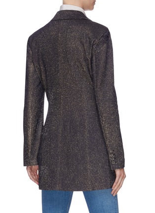 Back View - Click To Enlarge - C/MEO COLLECTIVE - 'Night blazer' glitter jacket