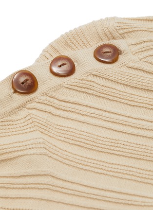  - C/MEO COLLECTIVE - x Savislook '''False Alarm' button shoulder knit top