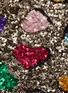 Detail View - Click To Enlarge - ALICE & OLIVIA - 'Nat' colourblock sequin dress