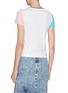 Back View - Click To Enlarge - ALICE & OLIVIA - 'Rylyn' embellished abstract print T-shirt