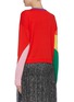 Back View - Click To Enlarge - ALICE & OLIVIA - 'Leena' abstract intarsia colourblock sweatshirt