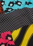 Detail View - Click To Enlarge - ALICE & OLIVIA - 'Jetti' colourblock mix print sweatshirt dress