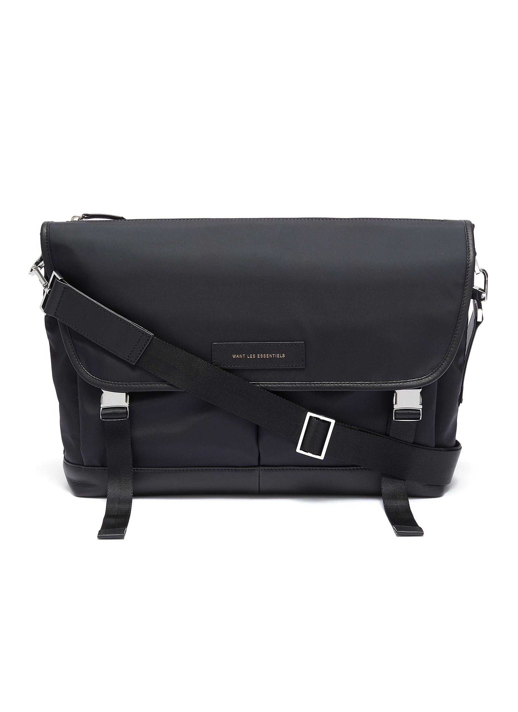 Click to view more detailed imagery on our partner's website Want Les Essentiels De La Vie 'Jackson' Messenger Bag