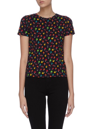 Main View - Click To Enlarge - ALICE & OLIVIA - 'Rylyn' graphic print T-shirt