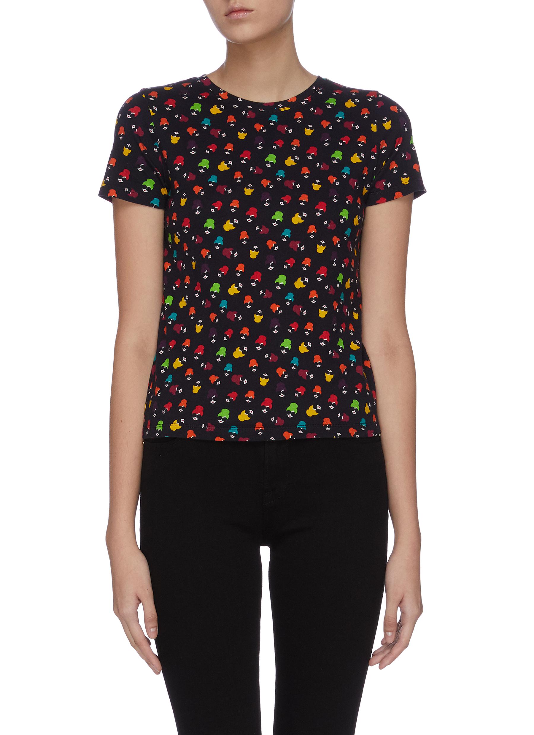 Rylyn graphic print T-shirt by Alice + Olivia