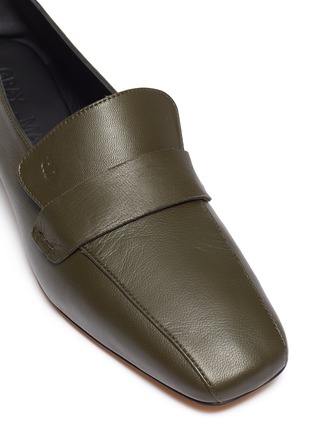 Detail View - Click To Enlarge - GRAY MATTERS - 'Comoda' leather loafers