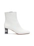Main View - Click To Enlarge - GRAY MATTERS - 'Molla' spring heel leather ankle boots