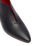 Detail View - Click To Enlarge - GRAY MATTERS - 'Piega' sliced vamp leather shooties