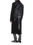 Back View - Click To Enlarge - HACULLA - 'Dracula' graphic embroidered coat