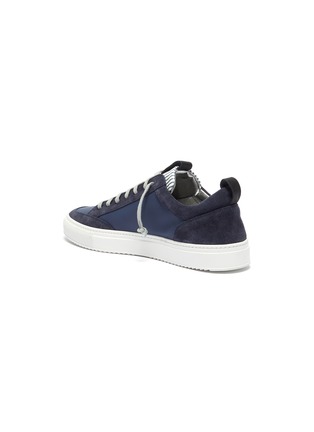  - P448 - 'F9 Soho' suede panelled rubber sneakers