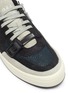Detail View - Click To Enlarge - P448 - 'Thomas' buckle panelled suede sneakers