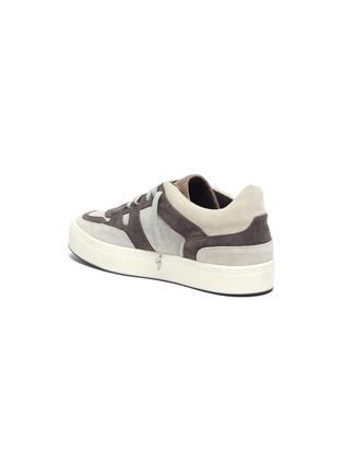  - P448 - 'Thomas' buckle panelled suede sneakers