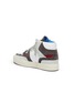  - P448 - 'Thomas' panelled leather sneakers