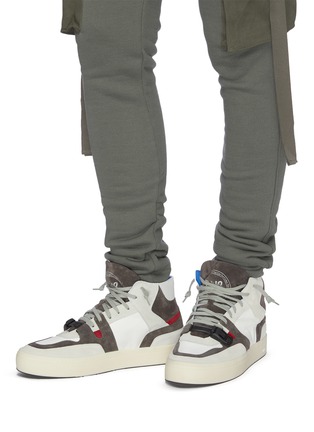 Figure View - Click To Enlarge - P448 - 'Thomas' panelled leather sneakers