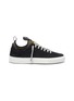 Main View - Click To Enlarge - P448 - 'Soho' neoprene layered suede sneakers