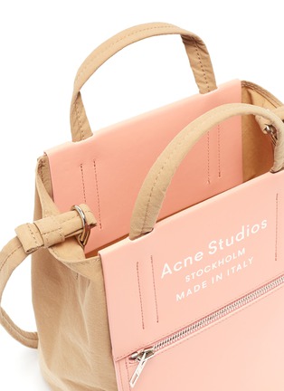 Detail View - Click To Enlarge - ACNE STUDIOS - Logo print small tote bag