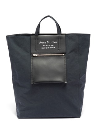 Main View - Click To Enlarge - ACNE STUDIOS - Logo print large tote bag