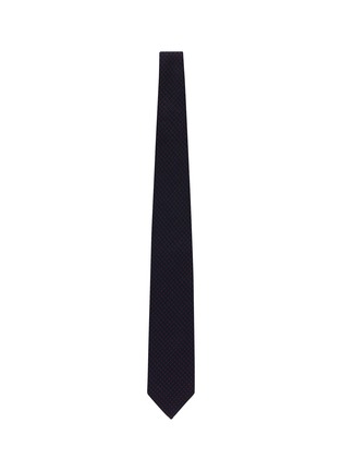 Figure View - Click To Enlarge - DRAKE'S - Dotted silk grenadine tie