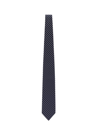 Figure View - Click To Enlarge - DRAKE'S - Polka dot print silk tie