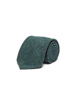 Main View - Click To Enlarge - DRAKE'S - Silk-wool jacquard tie