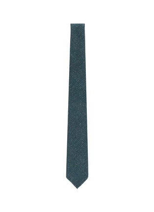 Figure View - Click To Enlarge - DRAKE'S - Silk-wool jacquard tie