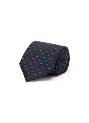 Main View - Click To Enlarge - DRAKE'S - Floral print silk twill tie