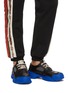 Figure View - Click To Enlarge - GUCCI - Colourblock outsole patchwork sneakers