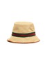 Figure View - Click To Enlarge - GUCCI - Web stripe canvas bucket hat